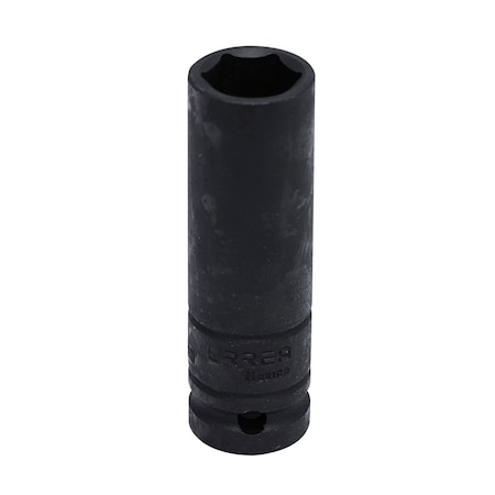 Urrea 1/2" drive 6-pt thin-wall deep impact socket 19MM 7319MD